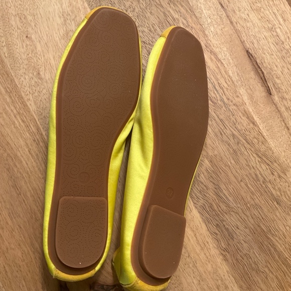 NEW Cap-Toe Silk Ballet Flats  size 37 - Picture 3 of 6